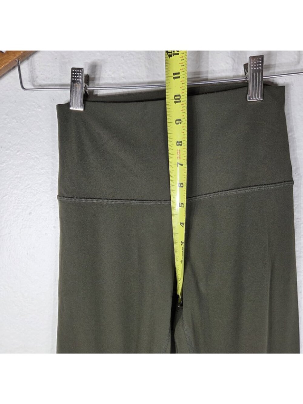 Lululemon Align High-Rise Leggings Womens Size 4 Dark Olive Green Skinny - Picture 8 of 11